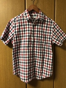 【 THE SHOP TK 】 タケオキクチ メンズ 半袖シャツ　Ｍ　チェック