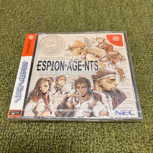 エスピオネージェンツ ESPION-AGE-NTS ドリームキャスト 未開封 未使用