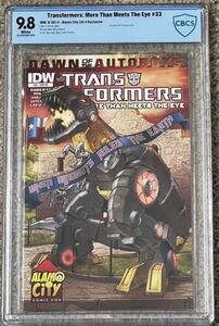 TRANSFORMERS MORE THAN MEETS THE EYE #33 Alamo City CBCS 9.8 WP Variant IDW CGC 海外 即決