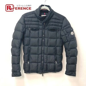 MONCLER モンクレール AUBIN ダウン アパレル アウター 長袖 上着 ダウンジャケット ブラック メンズ【中古】