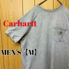 TN184【US輸入】Carhartt(カーハート)　Tシャツ【メンズM】グレー