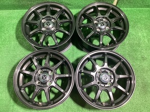 VATRRA　ハートボイス　14インチアルミホイール 5.5J ＋42 4H PCD100 4本セット I2-4　GS