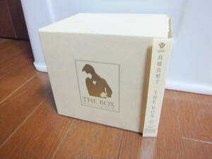 高橋真梨子　THE BOX　付属品完品　11CD+メッセージCD　帯付12枚組BOX　栞、歌詞ブック、写真集、バイオグラフィ、ディスコグラフィー付