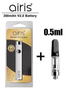 airis Vertex VAPE アトマイザー 付き 510規格 ホワイト