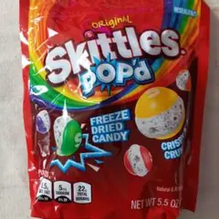 アメリカ人気お菓子 Skittlesスキットルズ日本未発売 フリーズドライ