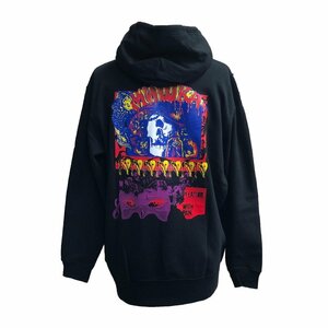 セール 新品 MISHKA ミシカ パーカー プリントスウェット スカル ドクロ サイクロプス usグラフィック L