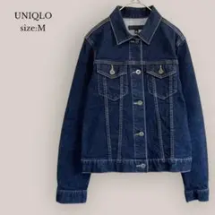 【ユニクロ】UNIQLO  デニムジャケット　Gジャン　ストレッチ　レディース