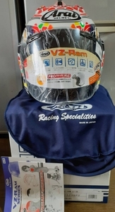 [新品 未使用]ARAI アライ VZ-Ram NAKAGAMI GP2[ブイゼット ラム ナカガミ GP2] XLサイズ 61-62cmヘルメット