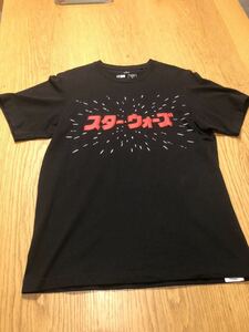 半袖Tシャツ UNIQLO ユニクロ　スターウォーズ　star wars 黒　ブラック　Mサイズ　Tシャツ 