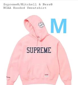 Supreme Mitchell & Ness NCAA Hooded Pink 