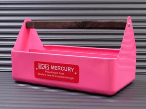 【MERCURY・マーキュリー】※《ハンディツールボックス ／ ピンク》　(品番ME048516)　工具入れ　スパイスラック　アメリカン