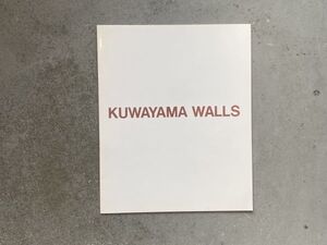 paintings KUWAYAM WALLS 桑山忠明 1981年 アキライケダギャラリー 小図録