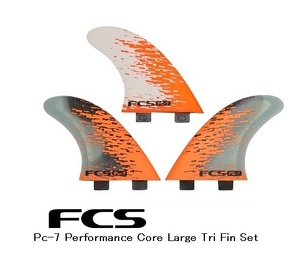 送料無料▲FCS　PC-7 TRI　FIN　Set　SIZE L