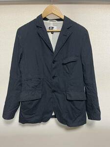 EngineeredGarments　エンジニアードガーメンツ　ドット柄　ジャケット　3B　サイズXS　ネイビー系　アウター