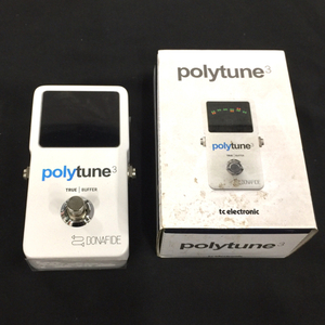 tc electronic polytune 3 バッファー内蔵 ポリフォニックチューナー ポリチューン QR014-251