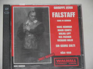  CD２枚　FALSTAFF　SOLTI・KOLN1950