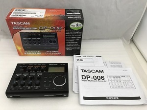 タスカム TASCAM 6トラックポータブルMTR ブラック DP-006