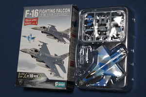 1/144 F-16C ファイティングファルコン アメリカ空軍 第354戦闘航空団 第18アグレッサー部隊 (水色迷彩)　F-toys エフトイズ 