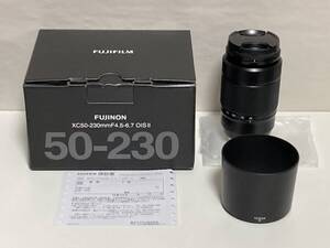 FUJIFILM フジノンレンズ XC 50-230mm F4.5-6.7 OIS II 富士フイルム Xマウント 望遠ズームレンズ