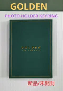 JUNGKOOK GOLDEN 展示会　PHOTO HOLDER KEYRING