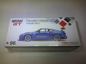 TSM MINIGT 1/64 PANDEM NISSAN GT-R R35 METALLIC BLUE RHD MGT00096-R パンデム ニッサン GTR GT 96