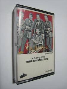 【カセットテープ】 THE JIVE FIVE / THEIR GREATEST HITS US版 ザ・ジャイヴ・ファイヴ