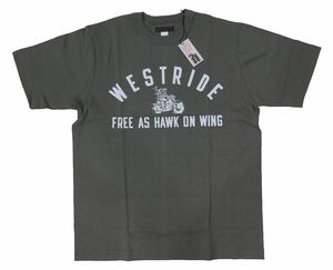 【ウエストライド】パンヘッド HAWK ON WING プリントTシャツ WEST RIDE 日本製