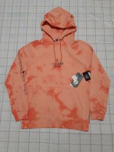 VOLCOM ボルコム RESIST PULLOVER スウェット プルパーカー size S オレンジ 未使用 A4131809 裏起毛