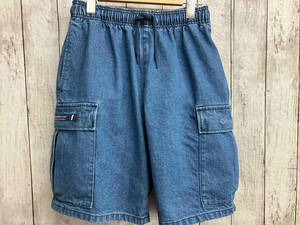 WTAPS SHORTS COTTON DENIM／ハーフカーゴデニムパンツ ／241WVDT-PTM08／ブルー／メンズ／Sサイズ