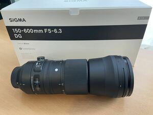 SIGMA 150-600mm F5-6.3 DG Contemporary ニコン フィルター付き