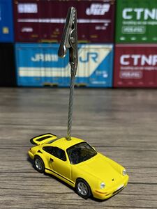 ◎RUF CTR メモスタンド◎オリジナル加工品 メモクリップ 車雑貨 文具 ハンドメイド ルーフ ポルシェ Porsche 911