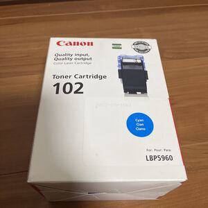 Canon トナーカートリッジ 102シアン