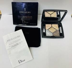 【YYD-0718.2-1IR】Dior ディオール 5 COULEURS 566 クチュール アイシャドウパレット 6g 中古品 美品 レディースファッション コスメ 