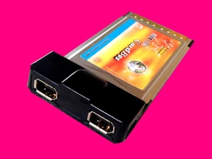#027★PCにIEEE1394ポートを簡単増設★新品PCカード（PCMCIA）