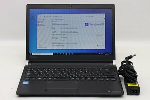 △東芝 dynabook R73/D Celeron 3855U 1.6GHz 4GB 128GB(M.2 SATA SSD) 13.3インチ 1366x768 Windows10 Pro 64bit