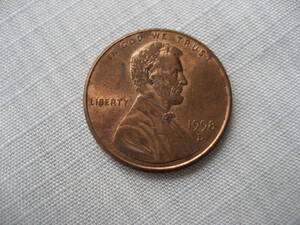 アメリカ　1セント リンカーン 1998 D