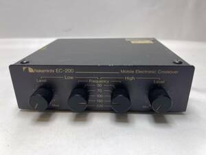 中古　動作未確認　ジャンク扱い　カーオーディオ パーツ　ナカミチ　Nakamichi　EC-200　Mobile Electronic Crossover 発送60サイズ