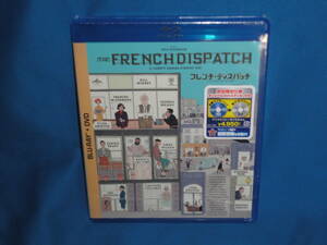 Blu-ray　ブルーレイ　＋DVD　★THE FRENCHDISPATCH　『フレンチディスパッチ』初回限定仕様　ステッカー付★　新品未開封