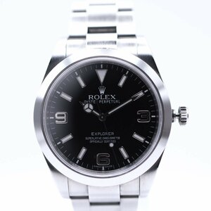 ロレックス ROLEX エクスプローラー1 黒文字盤 214270