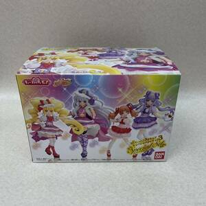 H3074★中古未使用品★内袋未開封品★ HUGっと!プリキュア キューティーフィギュア3 スペシャルセット 同梱不可