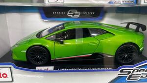 高精度ミニカー 1/18 ウラカン ランボルギーニ Lamborghini Huracn Performante ミニカー Maisto マイスト モデルカー