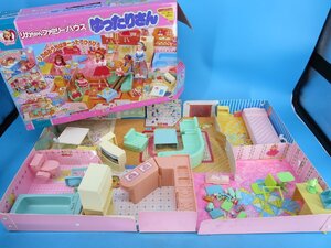 昭和レトロ　タカラ　リカちゃん　ファミリーハウス　ゆったりさん　ドール　ハウス　全長82㎝　現状品　（琉　ZPU43