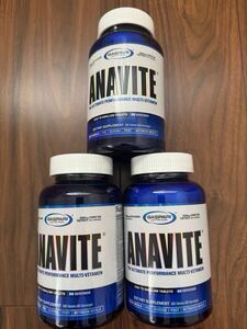 送料無料 国内発送 アナバイト ANAVITE 180錠 × 3個 ギャスパリ ニュートリション マルチビタミン