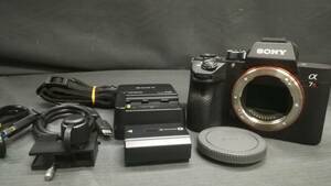 【美品♪】SONY α7RⅢ ILCE-7RM3 ボディ 4240万画素 フルサイズ ミラーレス 一眼カメラ/動作品