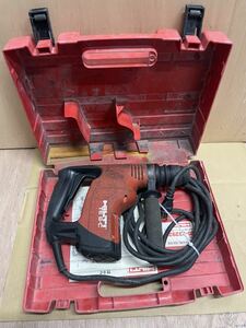 HILTI ハンマドリル TE6-C ヒルティ 電動工具 電動 ハンマー 穴あけ 大工道具 電動工具 動作確認済み(3596)