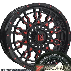 プラド ハイラックス FJ H3 パジェロ サーフ17インチ LEXXEL PreDator ヨコハマ ジオランダー AT 265/65R17 265/70R17 285/70R17