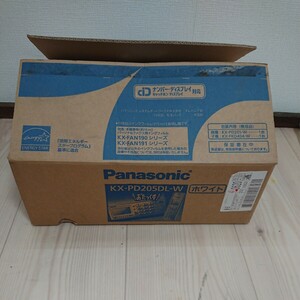未使用 Panasonic パナソニック おたっくす FAX 子機1台付き KX-PD205DL-W ホワイト
