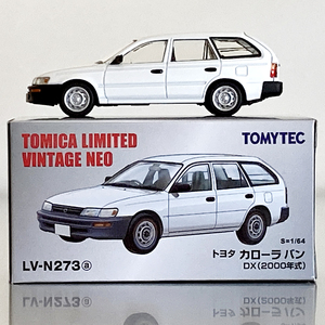 1/64 トミカリミテッドヴィンテージ ネオ トヨタ カローラ バン DX 2000年式 Tomica Limited Vintage Neo Toyota Corolla Van