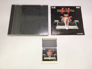 中古AB★Ｆ１ トリプルバトル★PCエンジンソフト