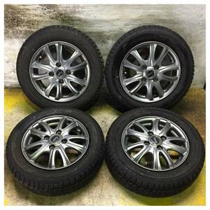 14 YOKOHAMA iceGUARD iG60 155/65R13 2022年製 9分目 ゼスト ライフ モコ ルークス アルト ワゴンＲ エッセ ミラ ムーブ 等 *6729